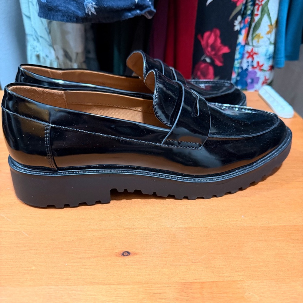 DSW Black Loafers for Women